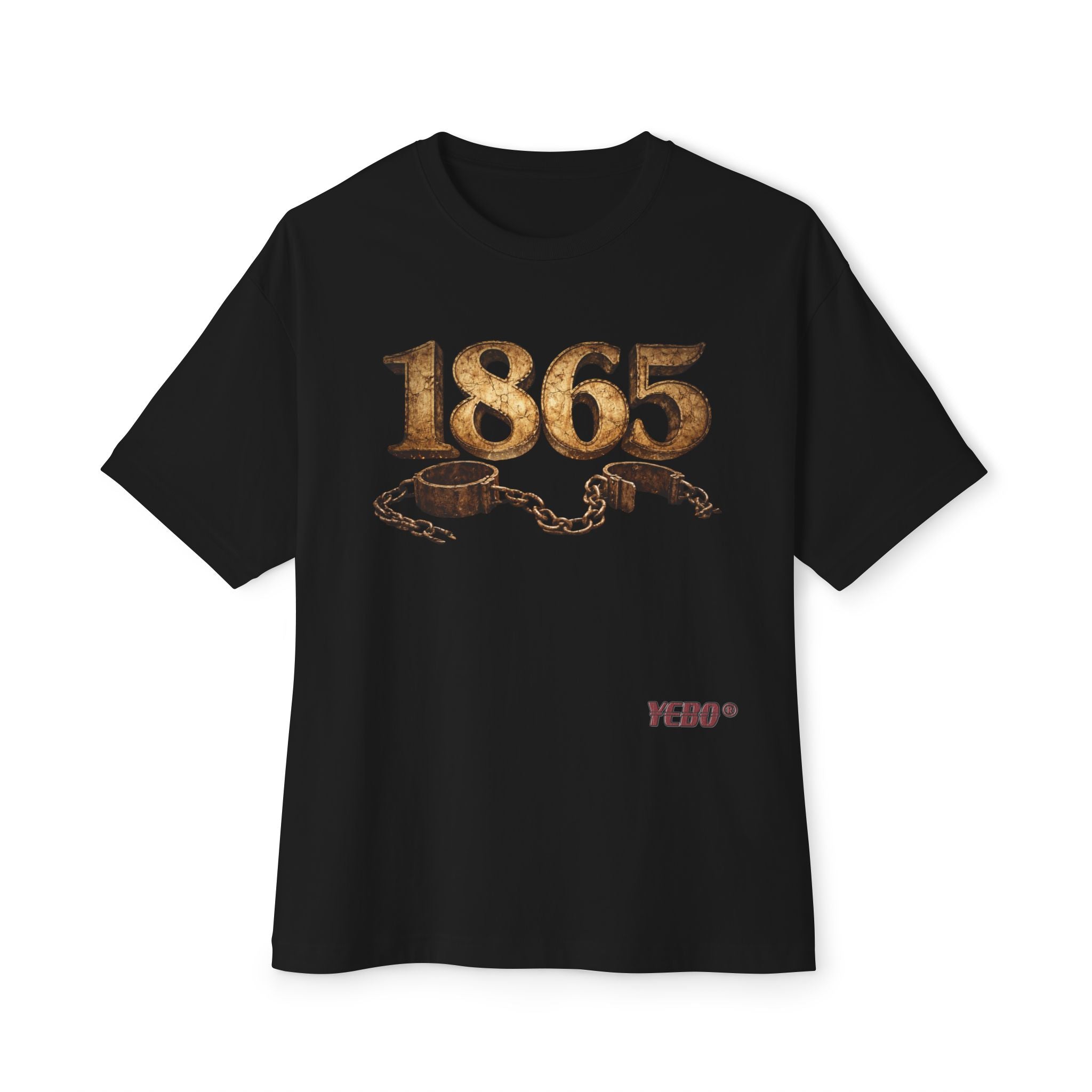 YEBO® “1865: Unchained Truth” Heavyweight Tee