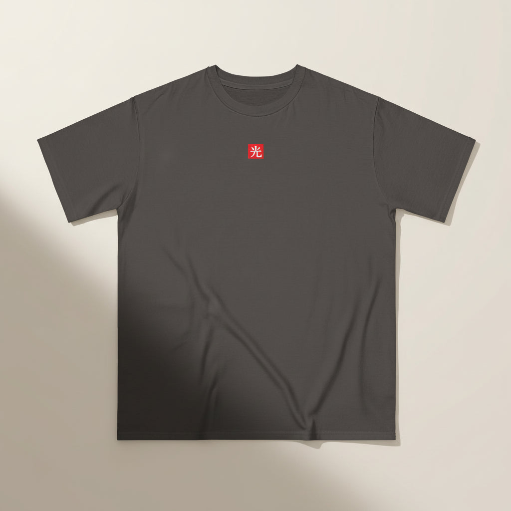TSUMUGI HIKARI™ Organic Kanji Tee – Minimalist Streetwear Shirt