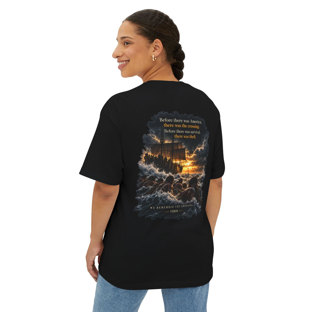 YEBO® SELECTIVE MEMORY™ | History Doesn't Choose Its Victims – Oversized Heavyweight-Inspired Graphic Tee