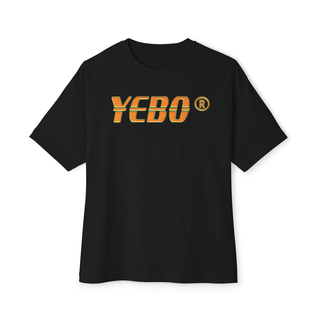 YEBO Africa Map Graphic Tee — Oversized Boxy White T-Shirt