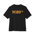 YEBO Africa Map Graphic Tee — Oversized Boxy White T-Shirt