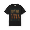 YEBO® Every Scar Tells a Story Women’s Garment-Dyed Heavyweight Tee