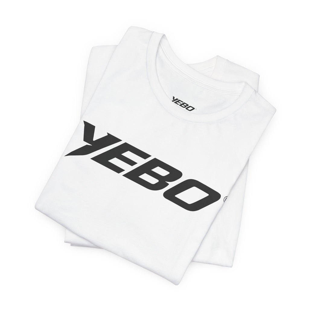 YEBO® Lightweight Jersey Tee — Modern Logo Edition