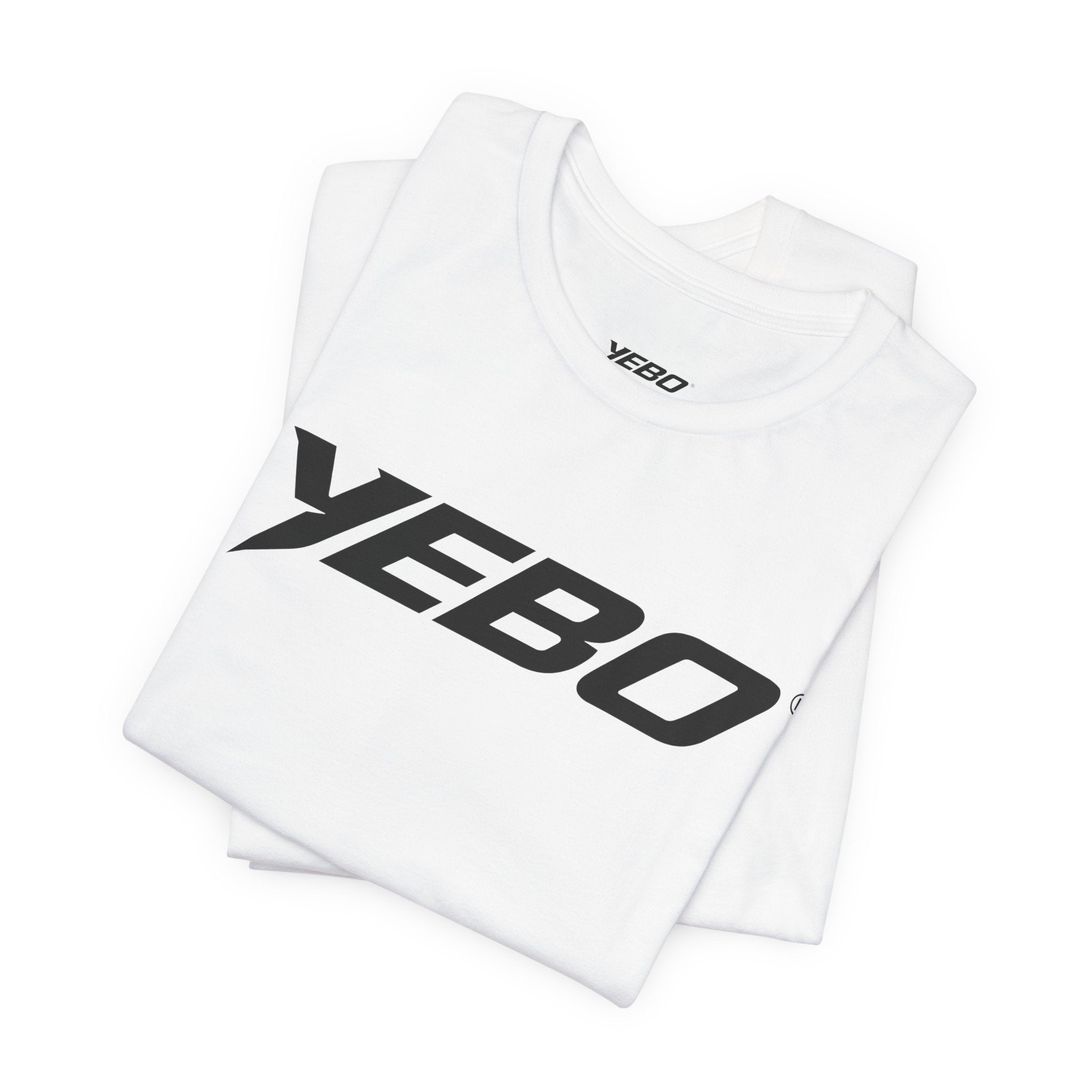 YEBO® Lightweight Jersey Tee — Modern Logo Edition