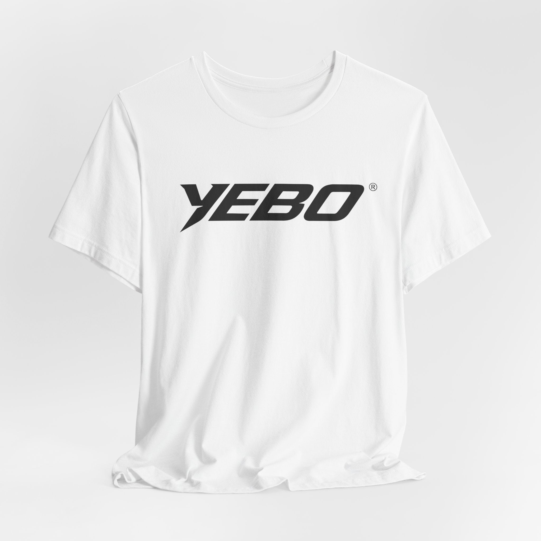 YEBO® Lightweight Jersey Tee — Modern Logo Edition