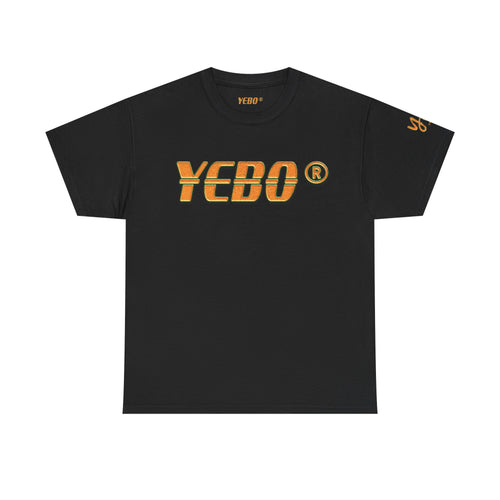 Graphic Tee — 'YEBO' Logo Front & Afrocentric Portrait Back