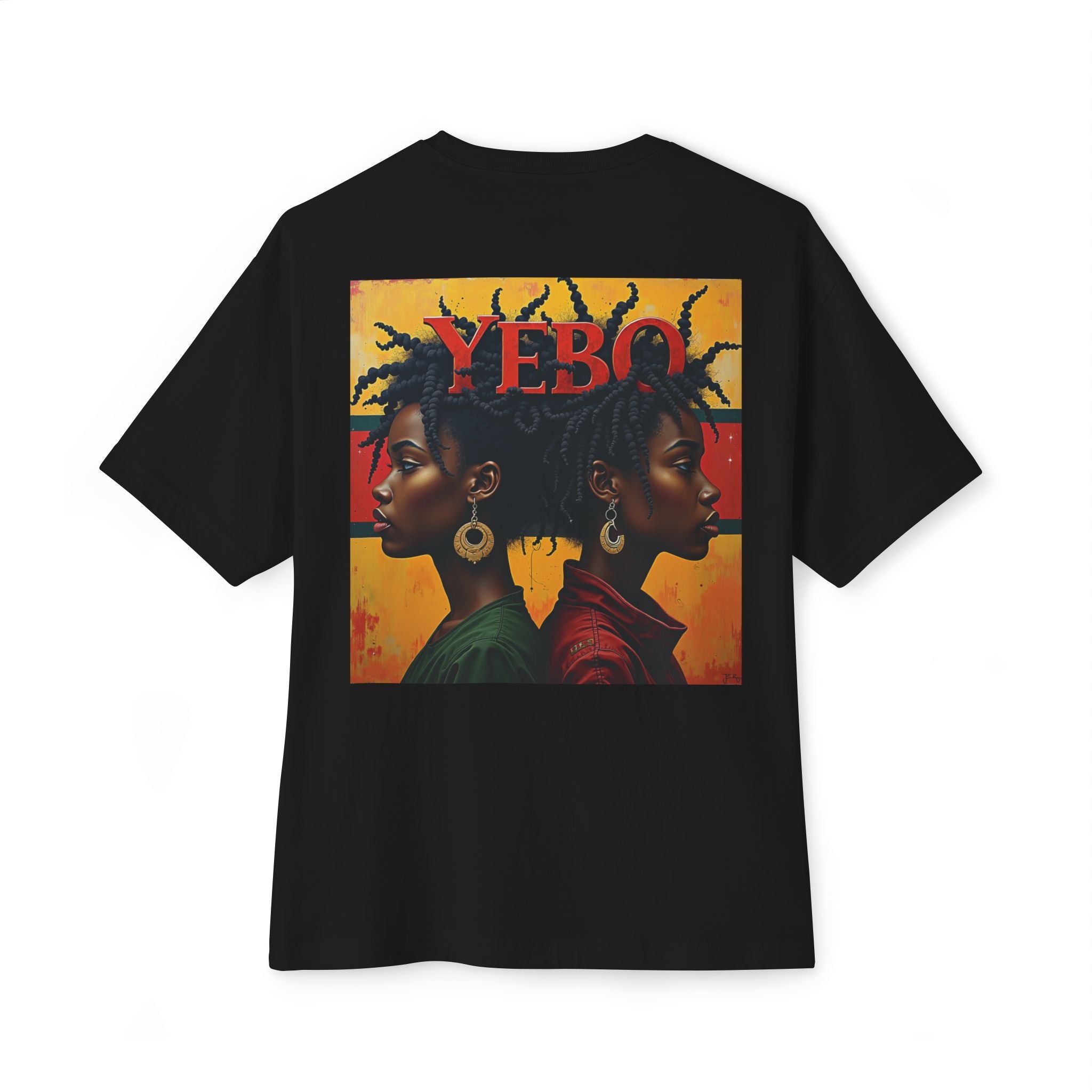 YEBO® “Back to Back” Graphic Tee