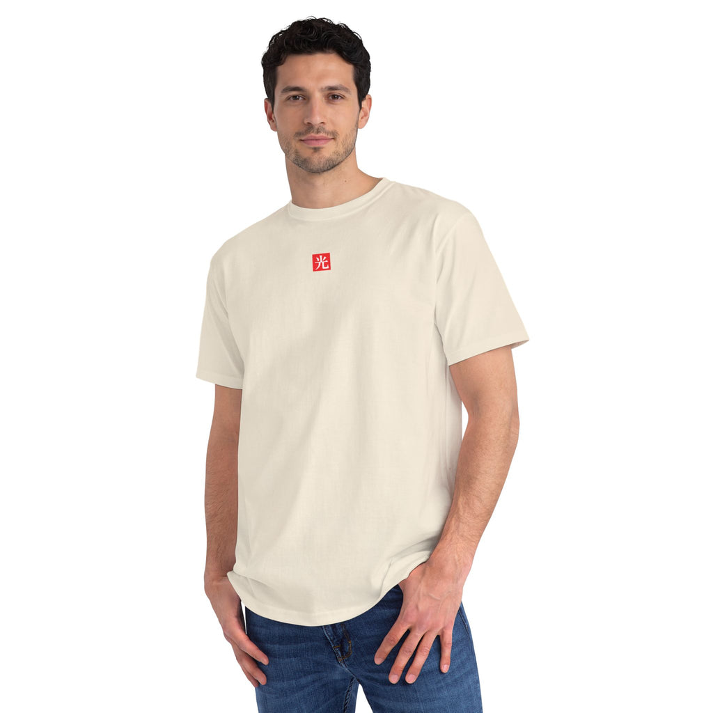 TSUMUGI HIKARI™ Organic Kanji Tee – Minimalist Streetwear Shirt
